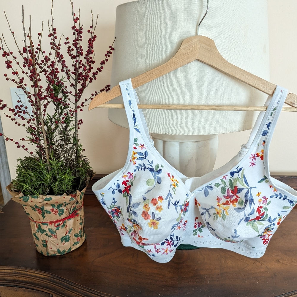 3 bras! Cacique Unlined Full Coverage: 3 bras together! 44G